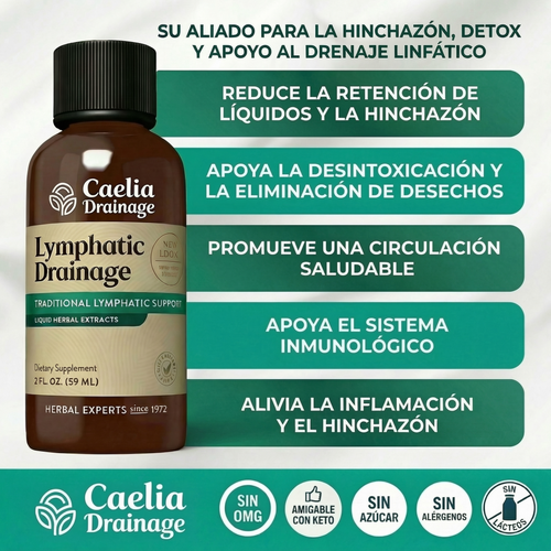 Gotas de Drenaje Linfático / Caelia™